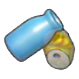 Nonburnable garbage figure