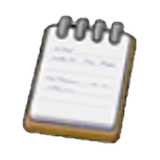 Notepad figure
