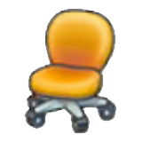 Office chair figure