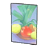 Oil painting poster figure