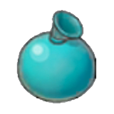 Paint balloon (aquamarine) figure