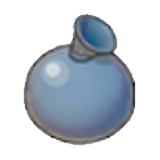 Paint balloon (gray) figure