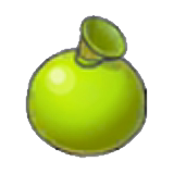 Paint balloon (lime) figure