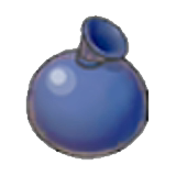 Paint balloon (navy) figure