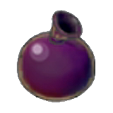 Paint balloon (plum) figure