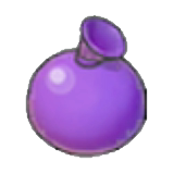 Paint balloon (purple) figure