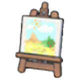 Painting (landscape) figure
