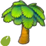 Palm seeds figure