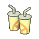 Paper Party cups figure
