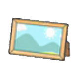 Photo frame figure