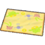 Picnic blanket figure
