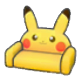 Pikachu sofa figure