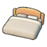 Plain bed figure