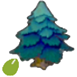 Pointy-tree seeds figure