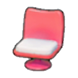 Pop art chair figure
