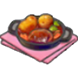 Potato hamburger steak figure