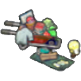 Professor's treasure trove figure