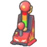 Punching game figure