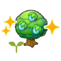 Rawst tree sapling (Grow) figure