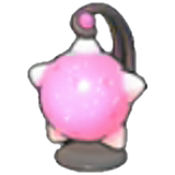 Red meteor lamp figure