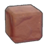 Red rock figure