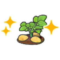 Ripe potato plant (Grow) figure