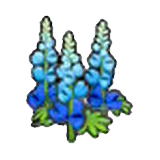 Robust flower (blue) figure
