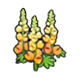 Robust flower (orange) figure