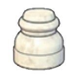 Round pillar (lower) figure