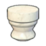 Round pillar (upper) figure