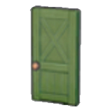 Rustic door figure