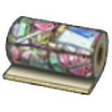 Scrap cube (wallpaper) figure