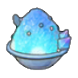 Shaved ice figure