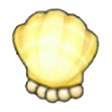 Shell lamp figure