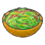 Shredded salad figure