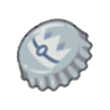 Silver Bottle Cap figure