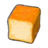 Simple bread figure