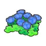 Skyland flowers (blue) figure