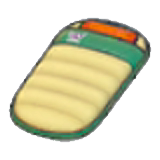 Sleeping bag figure