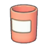 Small garbage can figure