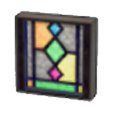 Stained-glass window (middle) figure