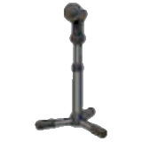 Standing mic figure