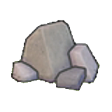 Stone debris figure