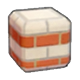 Stylish brick wall (middle) figure