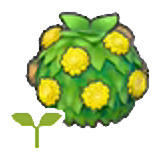 Stylish hedge sapling figure