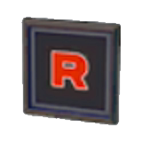 Team Rocket Wall Hanging figure