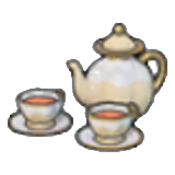Tea set figure