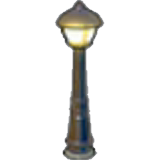 Town streetlight figure