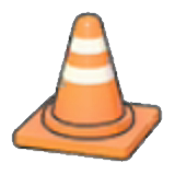 Traffic cone figure