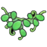 Vine wall decoration figure